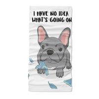 Funny dog destroyed something pug playing - Neck Gaiter - Dreameris