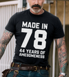 Made In 1978 44 Years Of Awesomeness 44th Birthday Gift Standard/Premium T-Shirt Hoodie - Dreameris