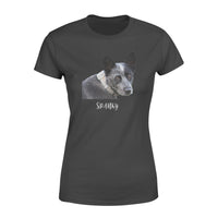 Spanky - Custom illustrated Pet Personalized - T- Shirt - Dreameris