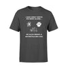 A Man Cannot Survive On Beer Alone He Also Needs A Motorcycle And A Dog - Standard T-shirt - Dreameris