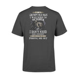 I Am A Grumpy Old Man I Was Born In October. - Standard T-shirt - Dreameris