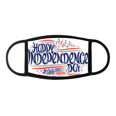 happy independence day 4th july - Face Mask - Dreameris
