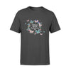 I Believe There Are Angels Among Us Butterfly Circle - Standard T-shirt - Dreameris