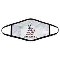 Soccer Fooball Badge America Flag Vintage - Polyblend Face Mask - Dreameris