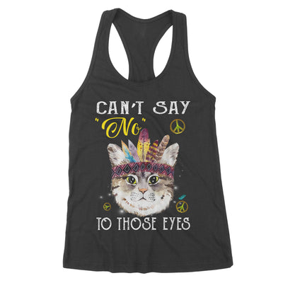 Can't say No to those eyes Hoho Hippie For Cat Lovers - Premium Women's Tank - Dreameris