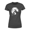 Pug And Moon Halloween Gift Dog Lovers - Standard Women's T-shirt - Dreameris