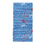 Seamless pattern with fireworks national - Neck Gaiter - Dreameris