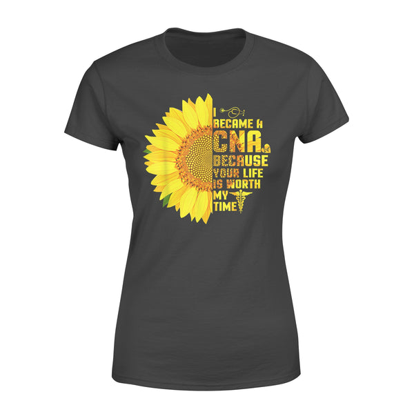 Certified Nursing Assistant CNA Nurse - Premium Women's T-shirt - Dreameris