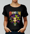 African Queen Educated Black Girl Magic Top T Shirt Short Sleeve Women Gift Girl - Dreameris