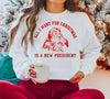 All I Want For Christmas Is A New President Funny Christmas Gift FJB Let's Go Brandon Standard/Premium T-Shirt Hoodie Top Selling