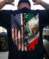 American Mexican Flag Mexico Patriotic  Standard/Premium T-Shirt - Dreameris