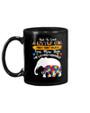 And He Loved A Little Girl  Very Very Much Even More Than He Loved Himself Gift Black Mug - Dreameris
