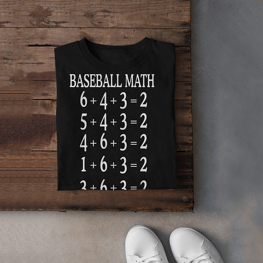 Baseball store math shirt