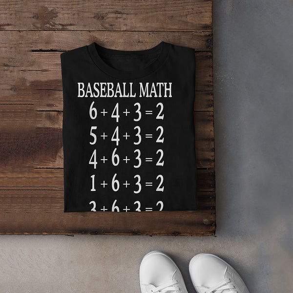 Baseball Math Funny Standard Men T-Shirt - Dreameris