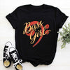 Bass Girl Retro Style Standard T-Shirt - Dreameris