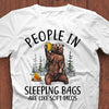 Bear People In Sleeping Bags Are Like Soft Tacos Standard Men T-Shirt - Dreameris