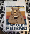 Beer Bear Hello Darkness My Old Friend Standard Men T-Shirt - Dreameris