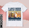 Beer Corgi I Like Beer And My Corgis And Maybe 3 People Standard Men T-shirt - Dreameris