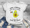 Being A Mexican Doesn't Make Me Ashamed It Makes Me Joyful & Blessed Avocado Funny Gift For Mexican Standard/Premium T-Shirt - Dreameris