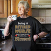 Being A Retired Nurse Doesn't Make Me Old It Makes Me Blessed Leopard Pattern Retirement Gift - Dreameris