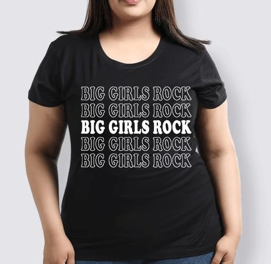 Big Girls Rock Standard T-shirt - Dreameris