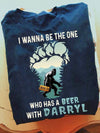 Bigfoot I Wanna Be The One Who Has A Beer With Darryl Standard Men T-Shirt - Dreameris