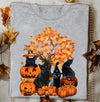 Black Cat Pumpkin Halloween Standard/Premium T-Shirt - Dreameris