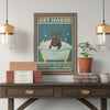 Black Cat Get Naked Unless You Are Just Visiting Don't Make It Weird Poster/Matte Canvas - Dreameris