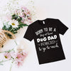 Born To Be A Stay At Home Dog Dad Forced To Go To Work Gift Dog Lovers T-shirt - Dreameris