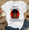 Buckle Up Butter Cup You Just Flipped My Witch Switch Meditation Yoga Black Witch Hallowen Gift For Yogi  Standard/Premium T-Shirt - Dreameris