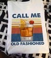 Call Me Old Fashioned Vintage Design Standard Men T-shirt - Dreameris