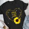 Choose To Keep Going Sunflower Mental Health Awareness Gift Standard/Premium T-Shirt - Dreameris