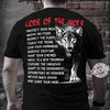 Code Of The Wolf Gift Standard/Premium T-Shirt - Dreameris