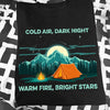 Cold Air Dark Night Warm Fire Bright Stars Standard Men T-Shirt - Dreameris