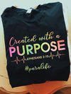 Created With A Purpose Ephesians 210 Paralife Standard Men T-shirt - Dreameris