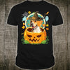 Cute Beagle Dog Happy Halloween Pumpkin Gift Dog Lovers Men Women T shirt - Dreameris