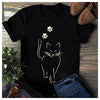 Cute Cat With Cat Paws For Lover Standard Men T-shirt - Dreameris