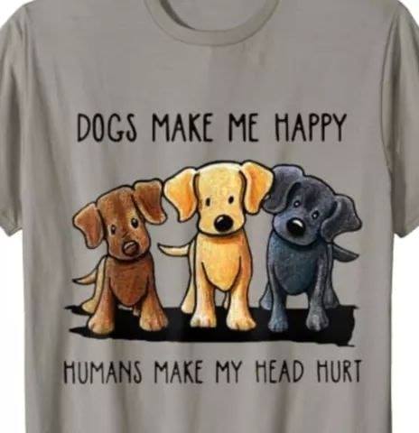 Cute dog t hot sale shirts for humans