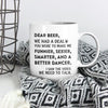 Dear Beer We Had A Deal You Were To Make Me Funnier Sexier Smarter And A Better Dancer Funny Mug - Dreameris