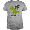 Dinosaur If You're Happy & You Know It Clap Your Oh Funny Standard Men T-shirt - Dreameris
