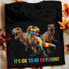 Dinosaur It's Ok To Be Different Standard Men T-Shirt - Dreameris