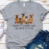 Driving My Husband Crazy One Boxer At A Time Standard Women's T-shirt - Dreameris