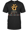 Easily Distracted By Dogs And Soccer Gift Dog Lovers Men Women T shirt - Dreameris