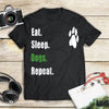 Eat. Sleep. Dogs. Repeat. Gift Men Women Dog Lovers T shirt - Dreameris