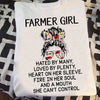 Farmer Girl Heart On Her Sleeve Fire In Her Soul Standard/Premium T-Shirt - Dreameris