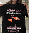 Flamingo And She Loved A Little Girl Very Very Much Even More Than She Loved Herself Standard T-Shirt - Dreameris