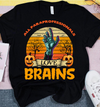 Funny All Paraprofessional Love Brains Pumpkin Halloween Gift Standard/Premium T-Shirt - Dreameris