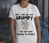 Funny Cat I Am So Grumpy I Am Not Even Talking To Myself Gift Standard/Premium T-Shirt - Dreameris