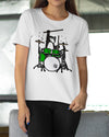 Funny Cat Playing Drums Standard/Premium T-Shirt - Dreameris