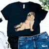 Funny Pug Dog Do Yoga Cute Dog Pug Lovers Gift T shirt - Dreameris